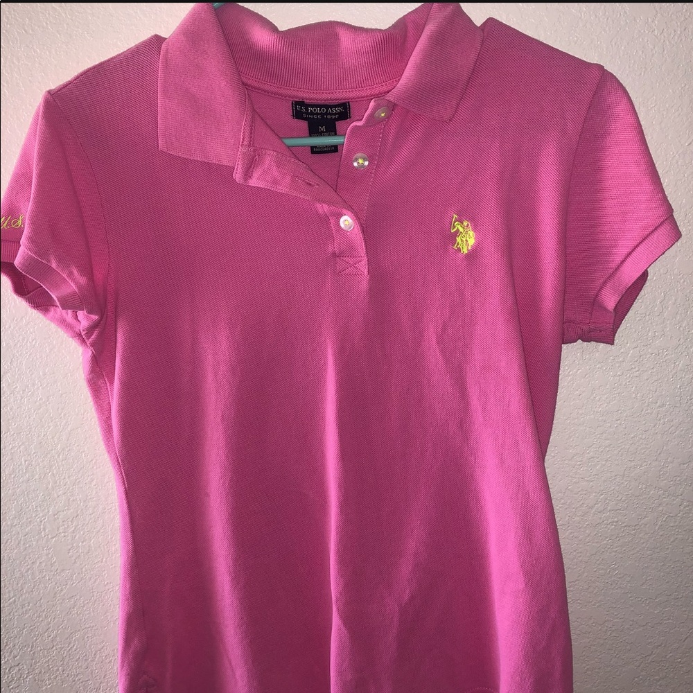 Pink Polo shirt